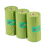 PetVogue Scented Poop Bags, 9 x 13 inch, 3 Rolls, 45 Bags