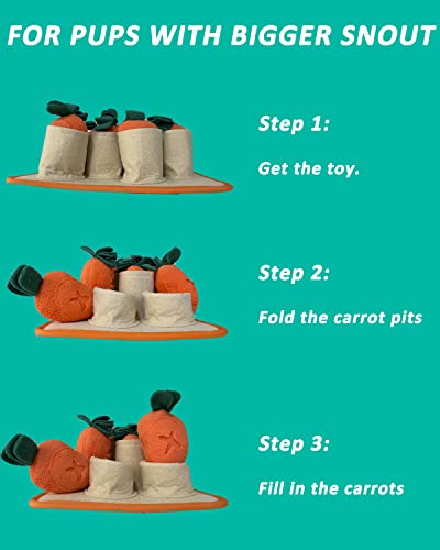 CARROT Dog Puzzle Toys - MEIJIEM PET PRODUCTS