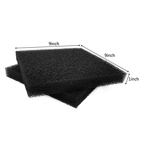 Filter Foam Sponges, Bio Sponge Filter Media Pad, Cut-to-Size Foam for  Aquarium Fish Tank 