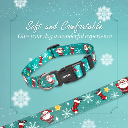 QQPETS Dog Collar Personalized Soft Comfortable Adjustable Collars for  Small Medium Large Dogs Outdoor Training Walking Running (M, Red) 