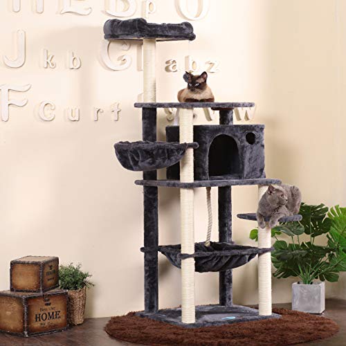 Cat tree hotsell with feeder bowl