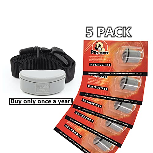4 Invisible Fence Compatible Batteries R21 R22 Dog Collar Battery