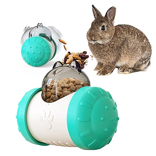 Rabbit Treat Ball Enrichment Toys Snack Toy Ball Interactive Bunny Toy