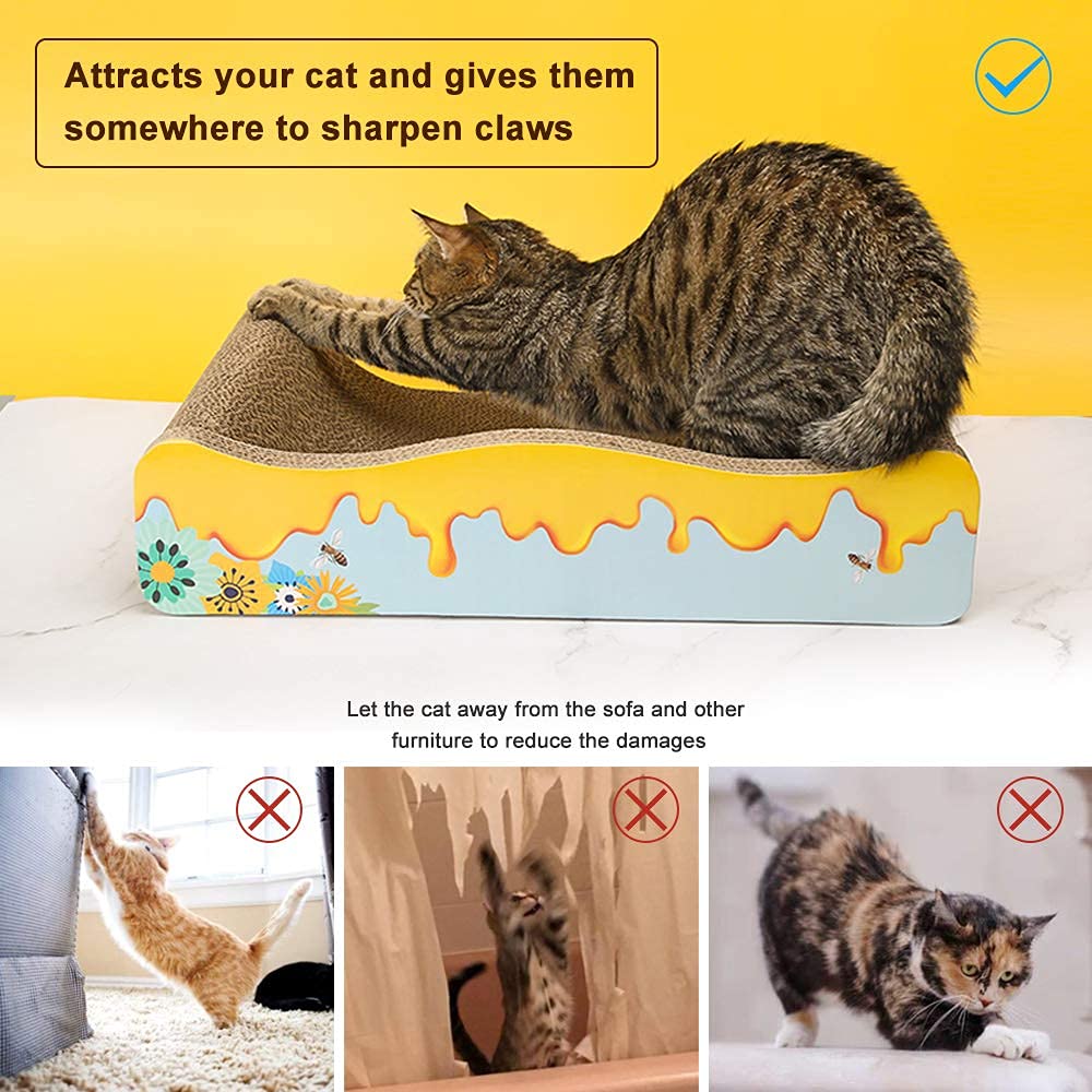 Cardboard couch 2024 cat scratcher