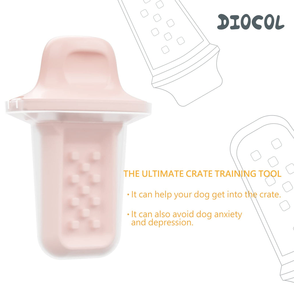 DIOCOL Dog Training Toys/Aids, Dog Peanut Butter Toy for Crate