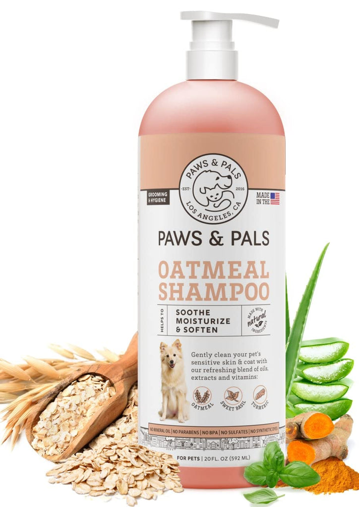 Organic oatmeal shop dog shampoo