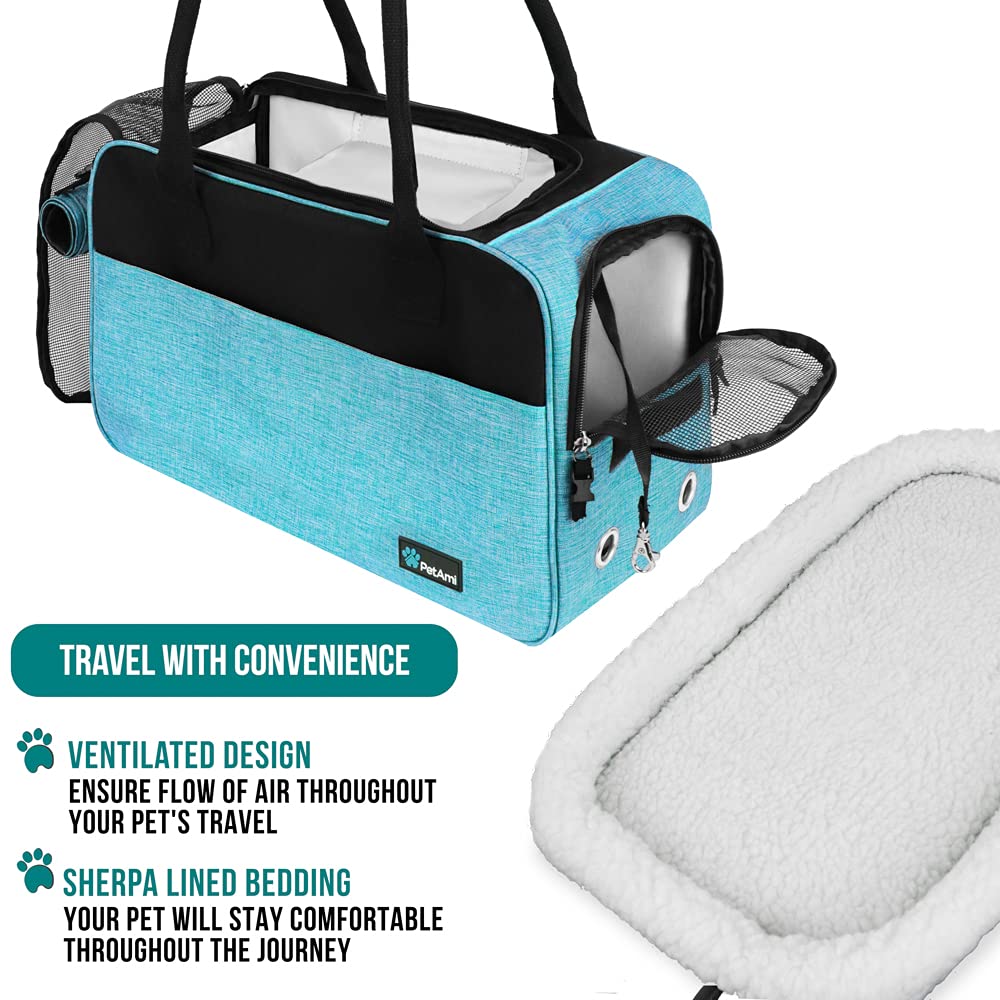 Dog carrier, dog tote bag, pet carrier, best dog carrier, airy,  non-overheating, lightweight lace tote. Best light weight dog carrier for  spring summer. Best pet carrier for small dogs. – small dog