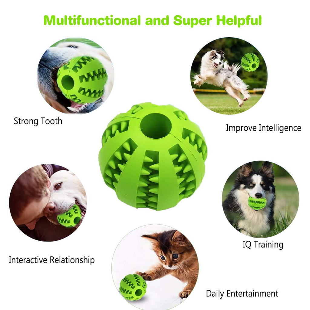 2PCS Puppy Dog Toys Chew Toys Interactive Treat Dispensing Puzzle