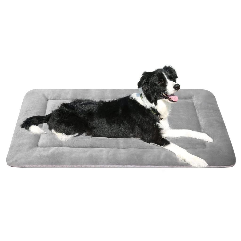 JoicyCo 36 inch Dog Bed Washable Crate Pad Anti Slip Soft Pet Beds