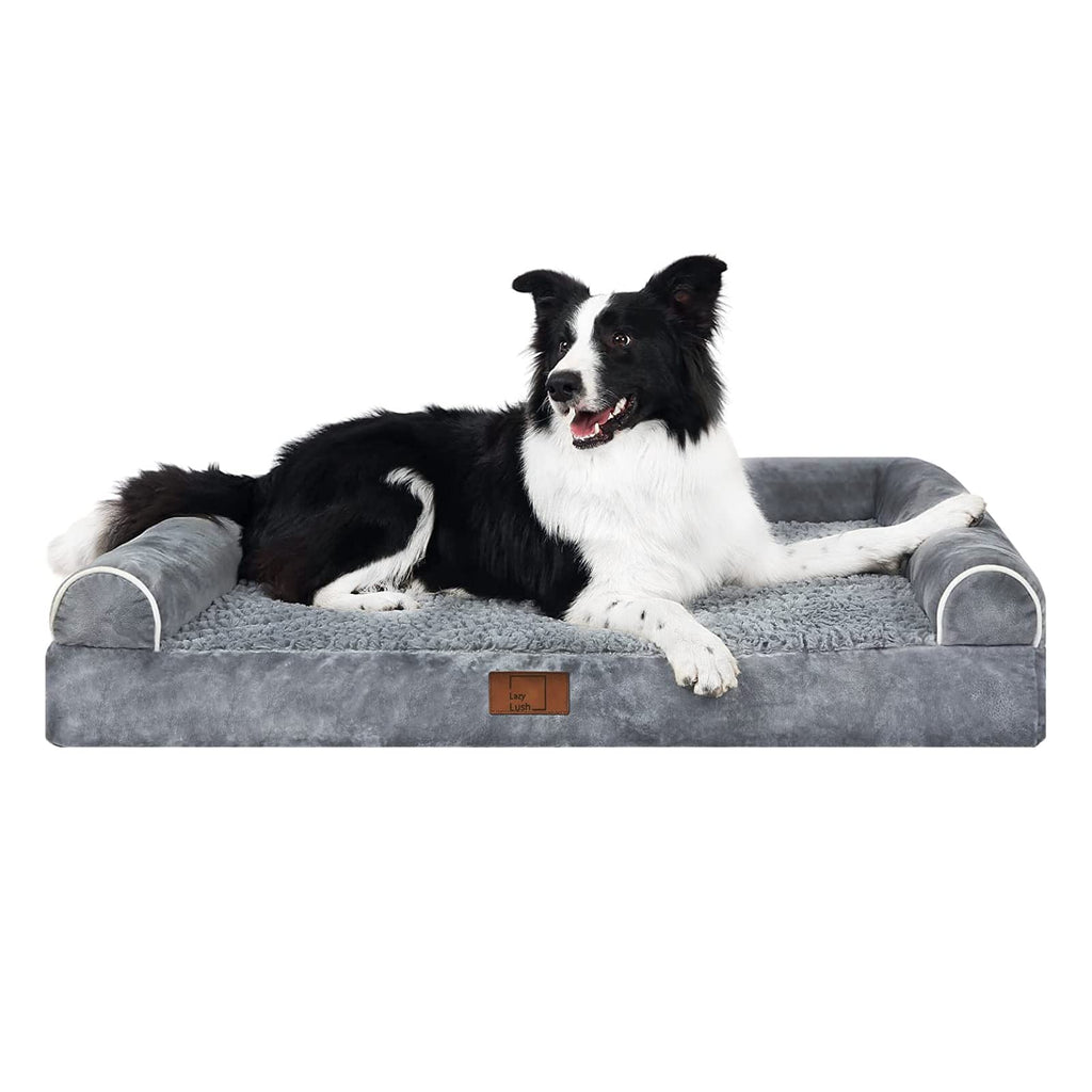 Extra large deals bolster dog bed