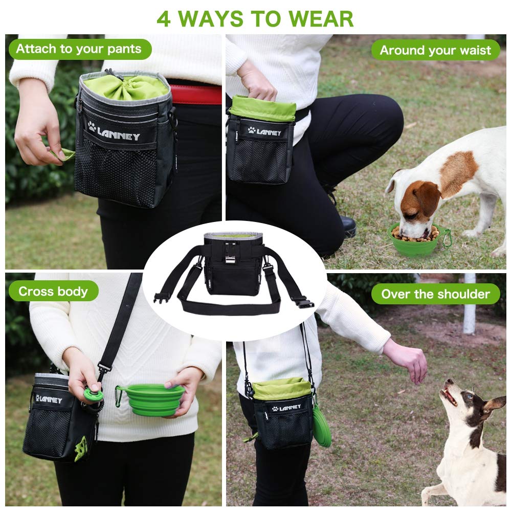 Dog Poop Bag Holder Waste Bag Knot Metal Carrier Leash Attachment Easy Clip  NEW