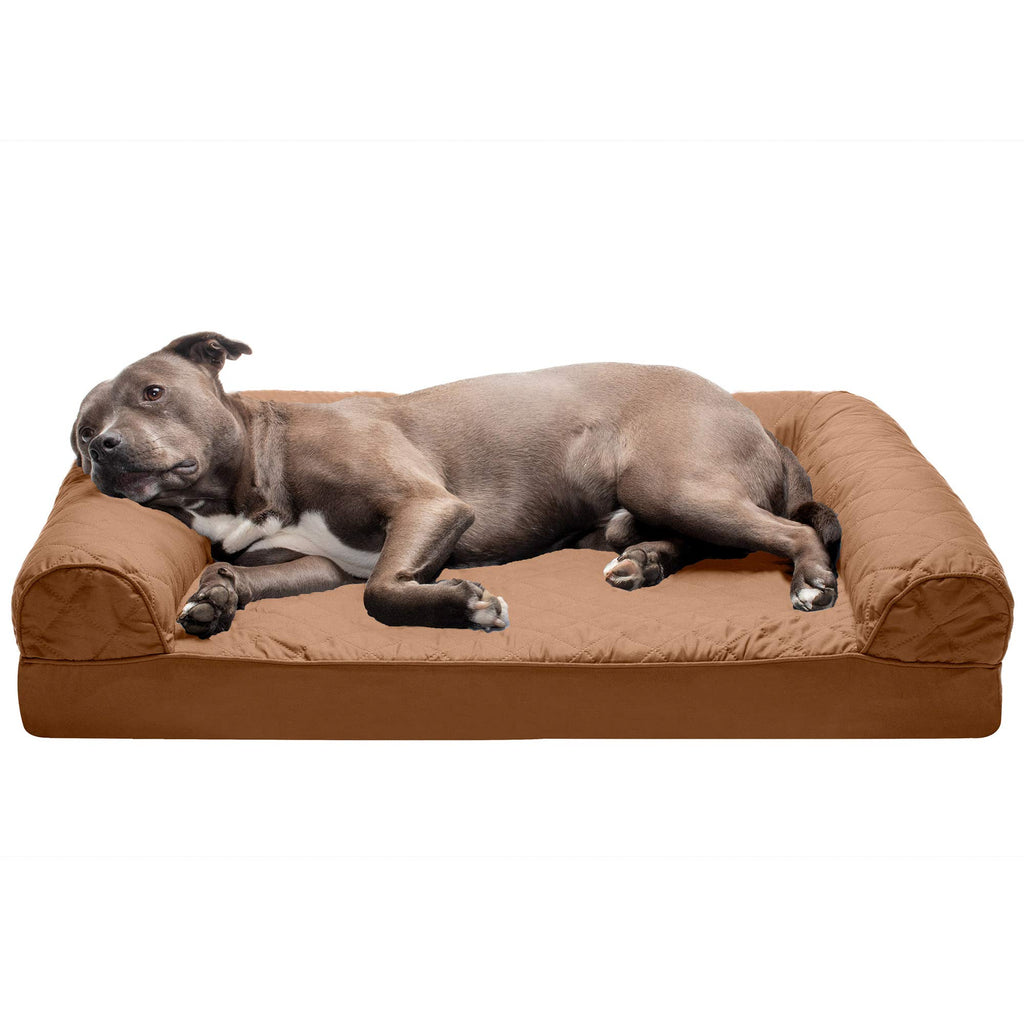 Furhaven Pet Dog Bed, Large Dog Beds for Large Dogs, Medium Small