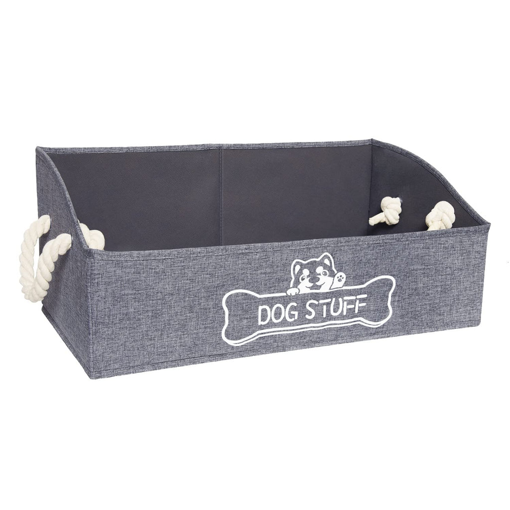 Collapsible Pet Dog Toy Storage Basket Box Accessory Organizer Bin