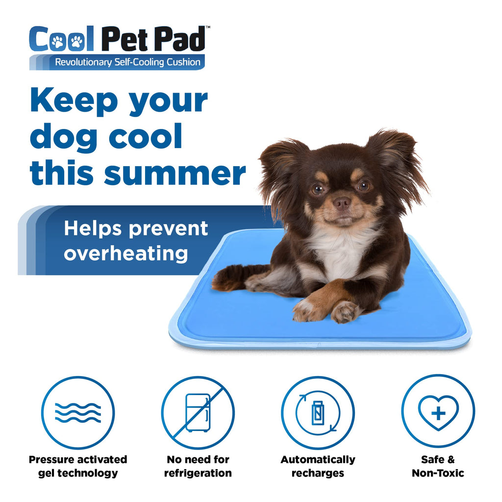 The Green Pet Shop Dog Cooling Mat Cover, Small - Protect Your Gel