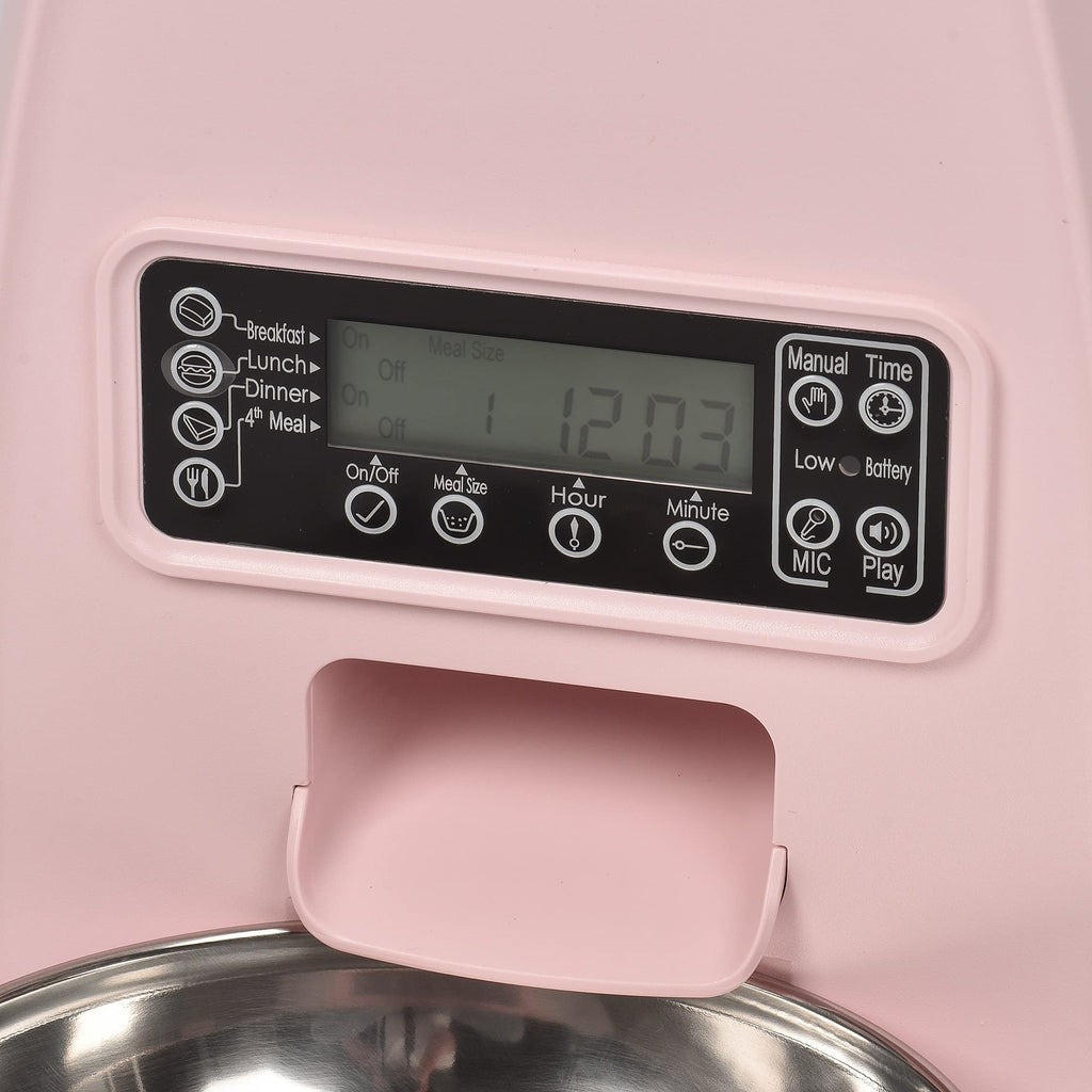 DOGNESS 2L Programmable Automatic Pet Feeders for Cat Portion Control