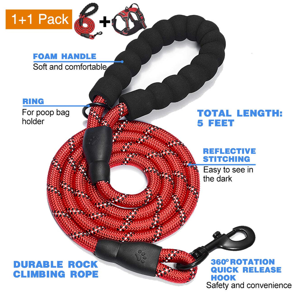  tobeDRI No Pull Dog Harness Adjustable Reflective