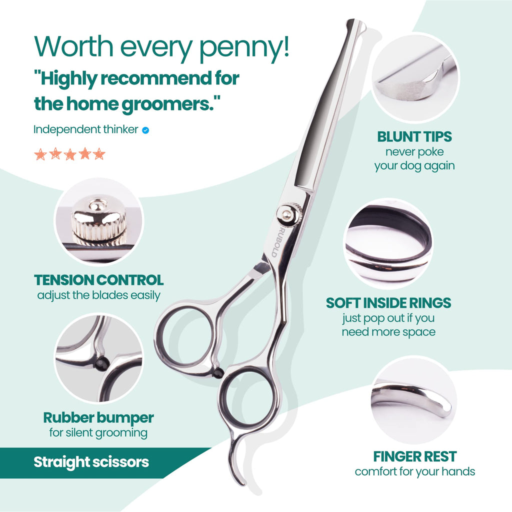 Best dog 2025 grooming scissors kit