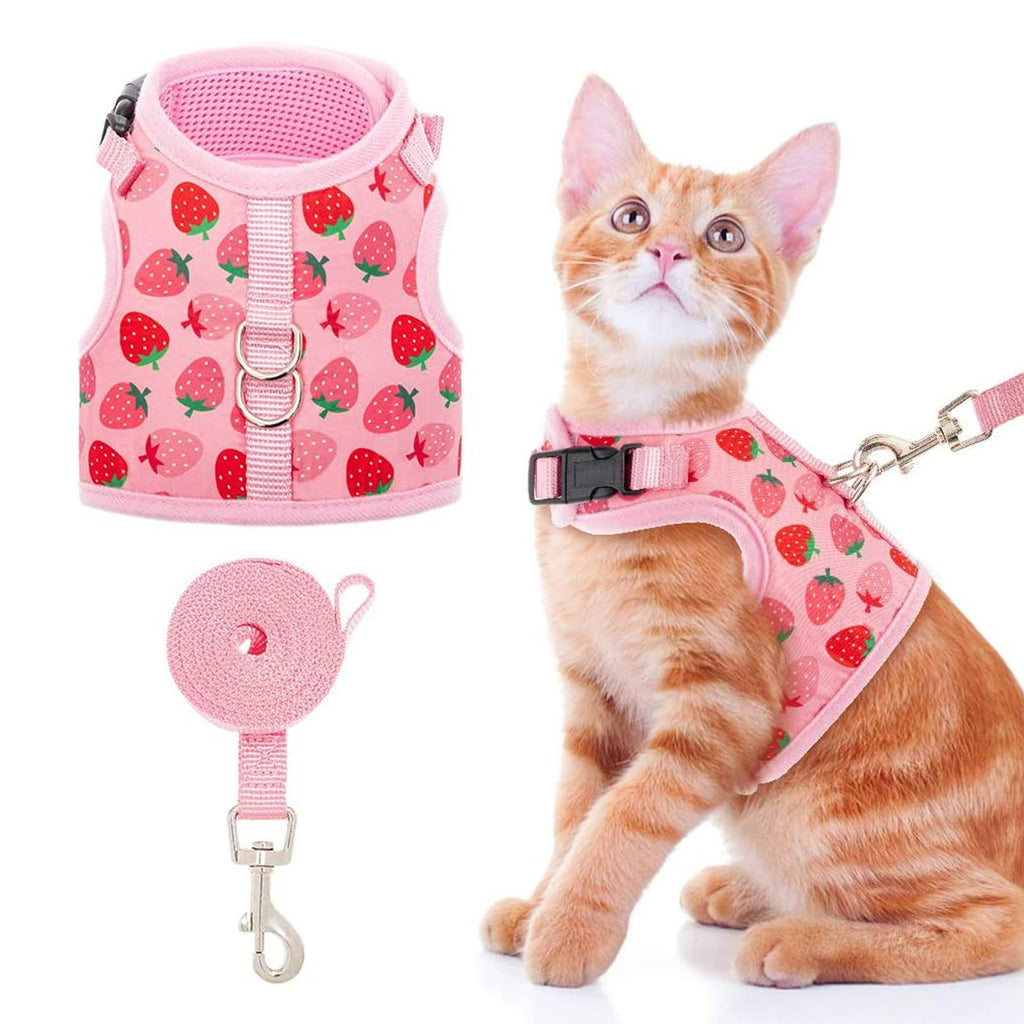 OUT OF STOCK!! COLLAR, HARNESS & LEASH PINK