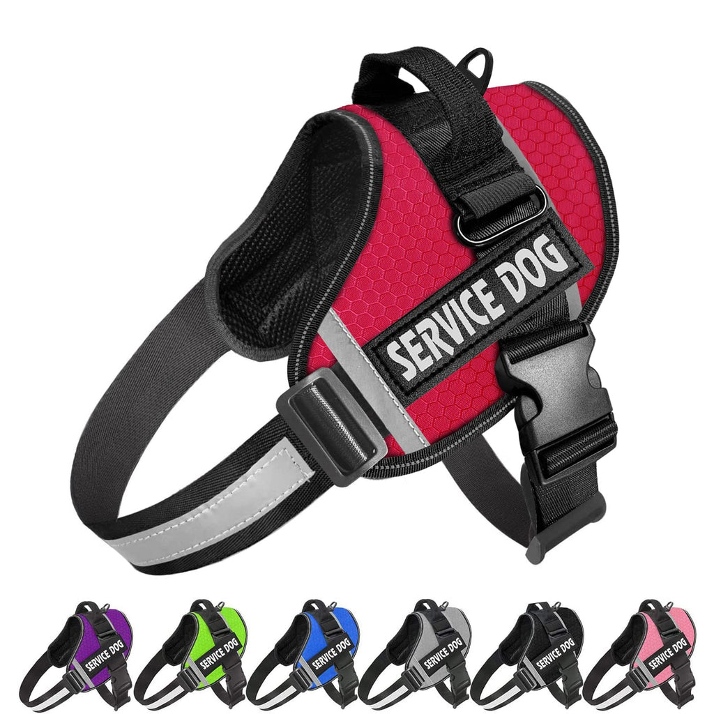 No pull outlet service dog harness