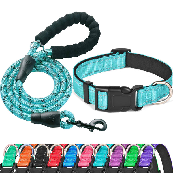 Buy Reflective Dog Collar with Buckle Adjustable Safety Nylon Collars for  Small Medium Large Dogs, Hotpink XS Online at Low Prices in India 