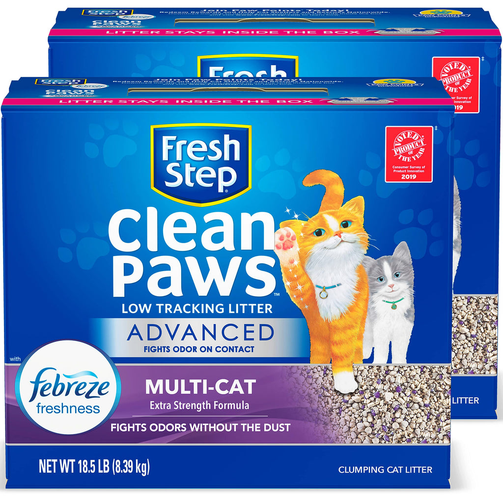 Fresh step clearance low tracking litter