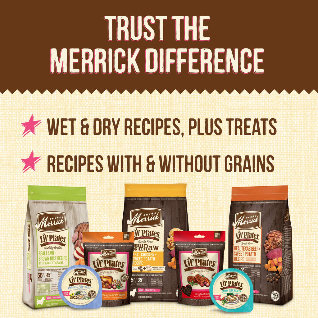 Merrick grain free outlet small breed recipe