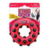 KONG Dotz Circle Dog Toy, Red