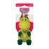 KONG Wiggi Alligator Squeaky Dog Toy, Green