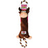 Kong Tugger Knots Moose Dog Toy, Brown