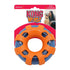 KONG Wrapz Ring Dog Toy, Orange and Blue, Large